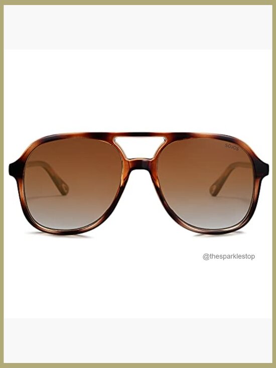 Retro Polarized Aviator Sunglasses Classic 70s 80s Vintage Trendy main image 5